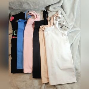 Lot of  6 Girls Tank tops